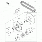 Teryx (KRF800-BFF) Driven converter  /  drive belt