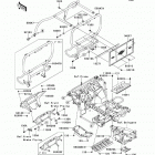 Mule 610 4x4 (KAF400-AFF) Guards  /  cab frame