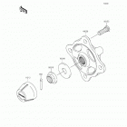 Teryx4 Camo (KRT800-DFF) Front hubs  /  brakes