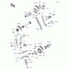 Teryx (KRF800-BFF) Распредвал(ы)  /  натяжитель