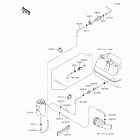 Mule 610 4x4 XC Camo (KAF400-EFF) Fuel evaporative system(ecf-eff)