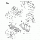 Teryx (KRF800-BFF) Заднее крыло
