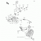 Brute Force 750 4x4i (KVF750-LGF) Педаль тормоза