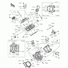 Brute Force 750 4x4i (KVF750-LGF) Головка цилиндра