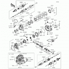 Brute Force 750 4x4i EPS (KVF750-HFF) Передний привод