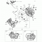 Brute Force 750 4x4i EPS (KVF750-JFF) Картер