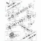 Brute Force 750 4x4i (KVF750-LGF) Передний привод
