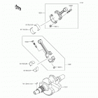 Brute Force 750 4x4i EPS (KVF750-HFF) Коленвал