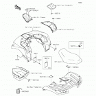 Brute Force 750 4x4i EPS (KVF750-HFF) Лейбл предостережения