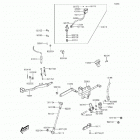 Brute Force 300 (KVF300-CFF) Задний торм цилиндр