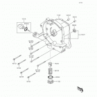 KFX50 (KSF50-BFF) Крышки двигателя