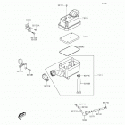 KFX90 (KSF90-AGF) Воздухозаборник