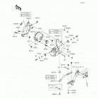 Brute Force 750 4x4i (KVF750-LGF) Фара
