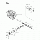 Brute Force 750 4x4i (KVF750-LGF) Передняя коническая зубчатая передача