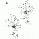 Brute Force 750 4x4i EPS (KVF750-GGF) Подножки