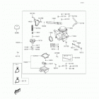 Brute Force 300 (KVF300-CFF) Карбюратор