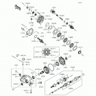 Brute Force 750 4x4i EPS (KVF750-GGF) Карданный вал