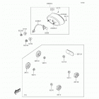 KFX50 (KSF50-BFF) Фонарь