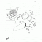 KFX50 (KSF50-BFF) Шестерни   /  вилки переключения