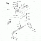 Brute Force 750 4x4i EPS (KVF750-HFF) Главный тормозной цилиндр