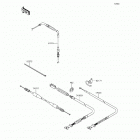 Brute Force 750 4x4i EPS (KVF750-GGF) Тросы управления