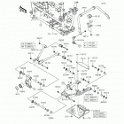 Brute Force 750 4x4i (KVF750-LGF) Задняя подвеска