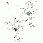 Brute Force 750 4x4i (KVF750-LGF) Подножки