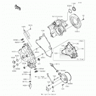 Brute Force 750 4x4i EPS (KVF750-HFF) Крышки двигателя