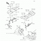 Brute Force 750 4x4i (KVF750-LGF) Багажник-кузов
