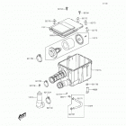 Brute Force 300 (KVF300-CFF) Воздухозаборник