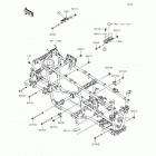 Brute Force 750 4x4i EPS (KVF750-GGF) Крепление двигателя