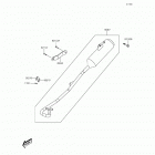 KFX90 (KSF90-AGF) Глушитель