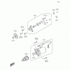 KFX50 (KSF50-BFF) Стартер