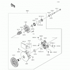 Brute Force 750 4x4i (KVF750-LGF) Вариатор