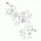 Brute Force 750 4x4i EPS (KVF750-GGF) Фара
