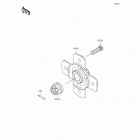 Brute Force 750 4x4i EPS (KVF750-GGF) Задняя ступица колеса