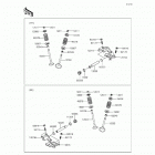 Brute Force 750 4x4i (KVF750-LGF) Клапана