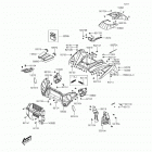 Brute Force 300 (KVF300-CFF) Переднее крыло(ья)