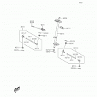 KFX90 (KSF90-AGF) Рулевой вал