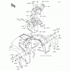 Brute Force 750 4x4i EPS (KVF750-GGF) Flap