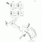 Brute Force 750 4x4i EPS (KVF750-GGF) Замок зажигания