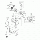 KFX50 (KSF50-BFF) Генератор