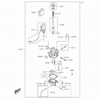 KFX50 (KSF50-BFF) Карбюратор