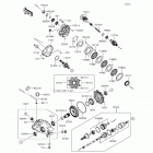 Brute Force 750 4x4i EPS (KVF750-HFF) Карданный вал