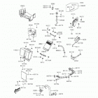 Brute Force 300 (KVF300-CFF) Радиатор