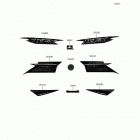 KFX50 (KSF50-BFF) Decals(bff)