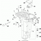 300 DE300PXINR Exhaust housing inner (3.4 l)