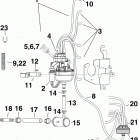 250 - (90 V6, 3.3 L) DE250PXINR - (90 V6, 3.3L) Oil pump (3.3 l)