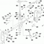 40 E40DHSLINS - ITALY ONLY Swivel bracket (dp, ds, dt)