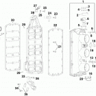 250 - (90 V6, 3.3 L) DE250CZINR - (90 V6, 3.3L) Впускной коллектор